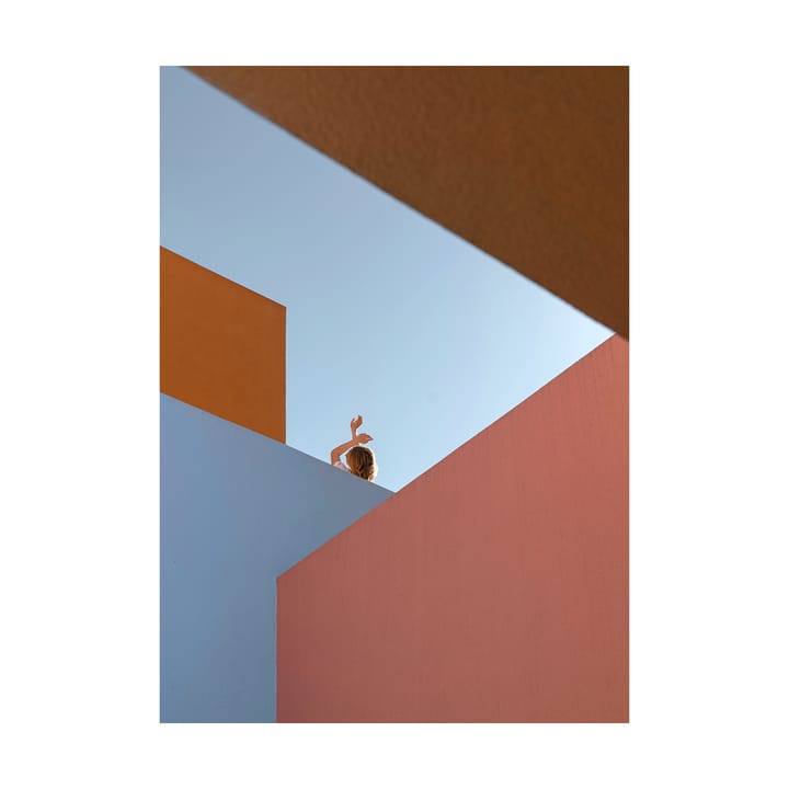 Angular Afternoon plakat - 50x70 cm - Paper Collective