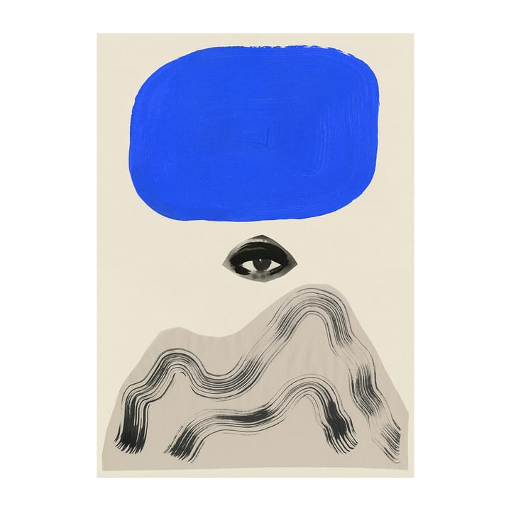 Between Mountain & Sky plakat - 30x40 cm - Paper Collective
