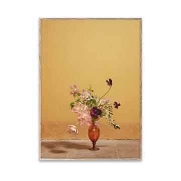 Blomst 02 Ochra plakat - 30x40 cm - Paper Collective
