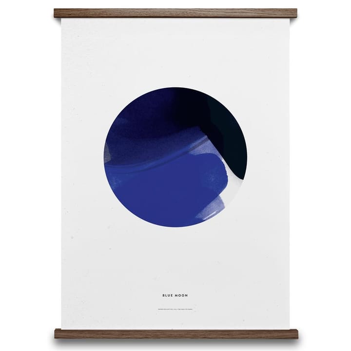 Blue Moon plakat, 50 x 70 cm Paper Collective