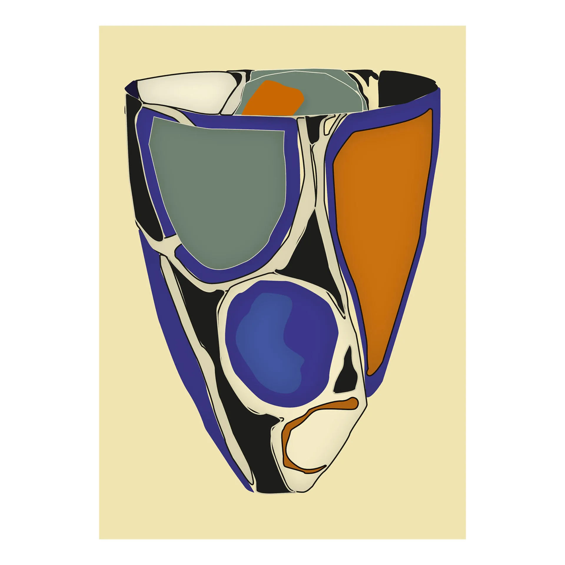 Cerámica 06 plakat, 50x70 cm Paper Collective