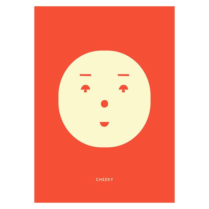Cheeky Feeling plakat - 30x40 cm - Paper Collective