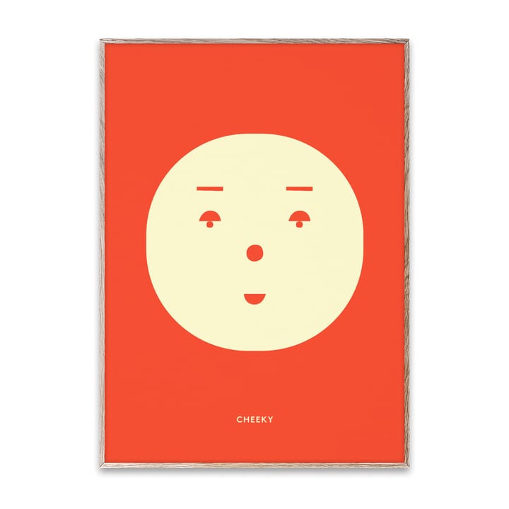 Cheeky Feeling plakat - 50x70 cm - Paper Collective