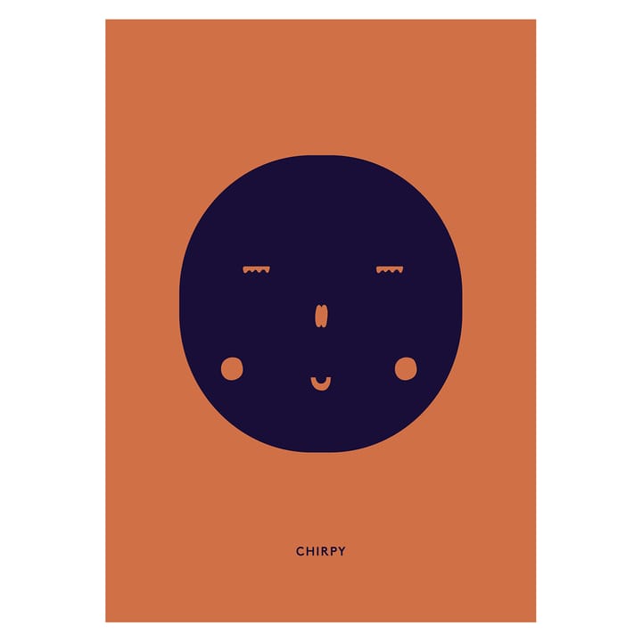 Chirpy Feeling plakat - 30x40 cm - Paper Collective