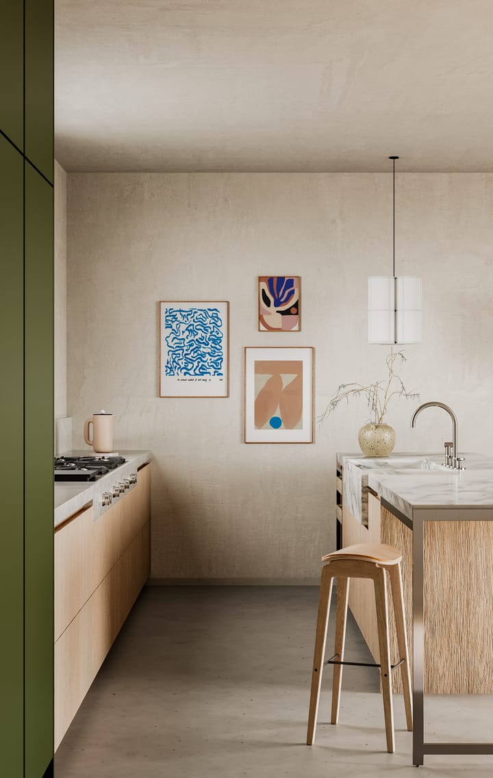 Comfort - Blue plakat , 50x70 cm Paper Collective