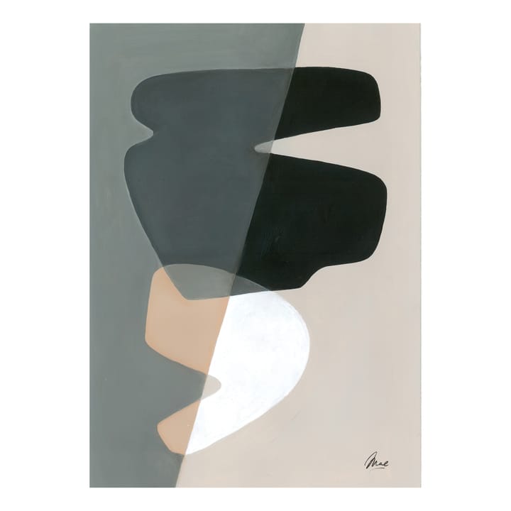 Composition 02 plakat - 30x40 cm - Paper Collective