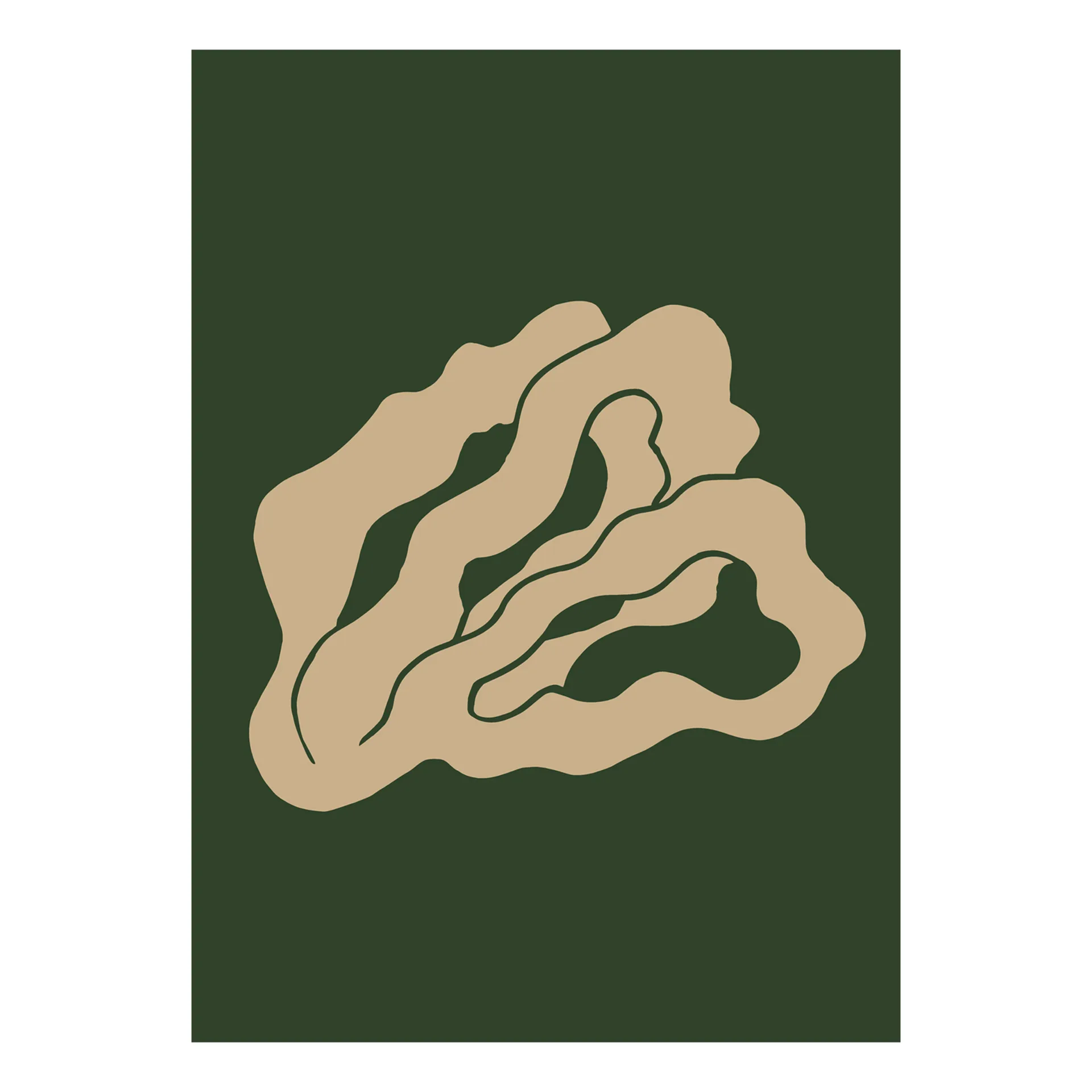 Coral 02 plakat, 50x70 cm Paper Collective