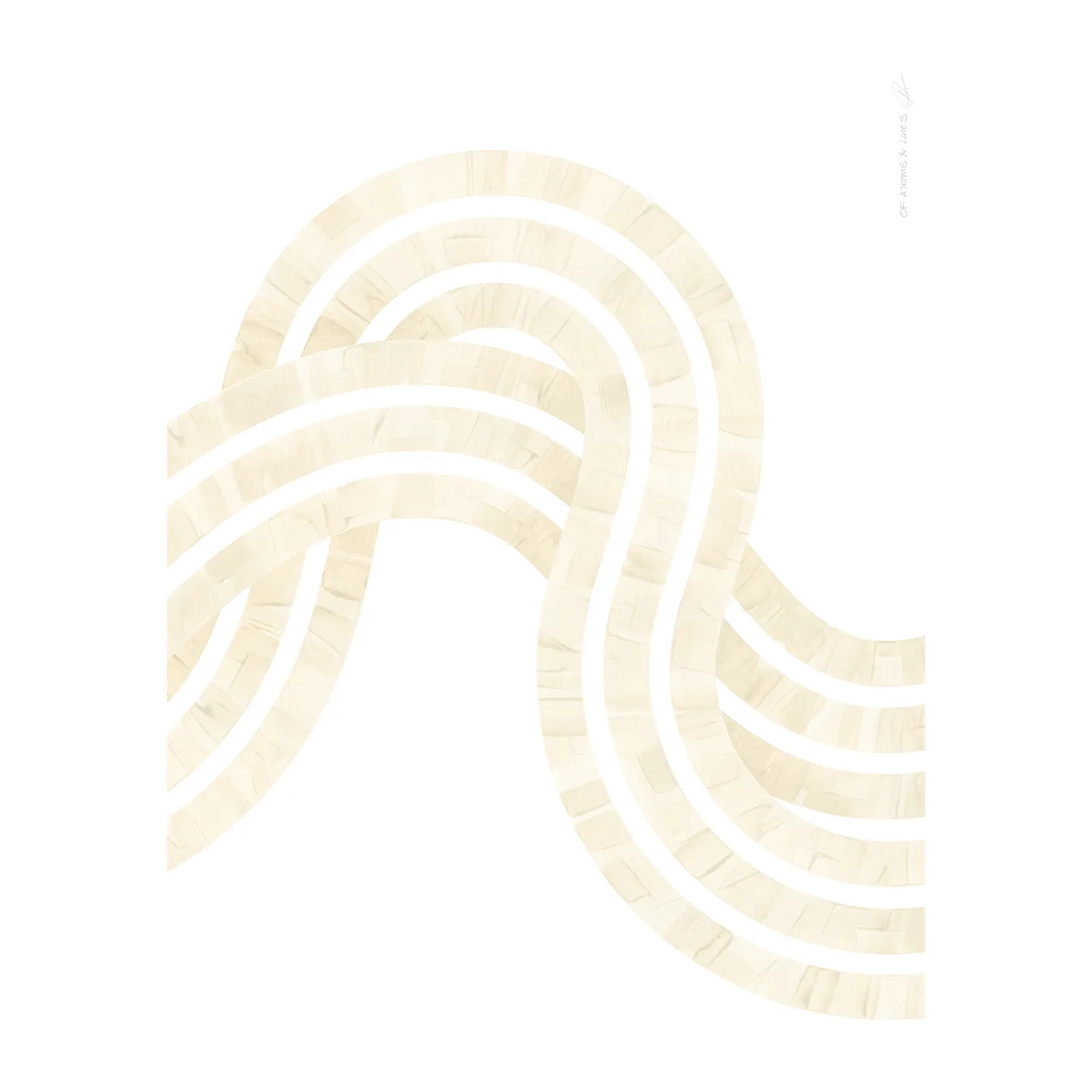 Entropy Sand 02 plakat, 30x40 cm Paper Collective