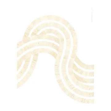 Entropy Sand 02 plakat - 30x40 cm - Paper Collective