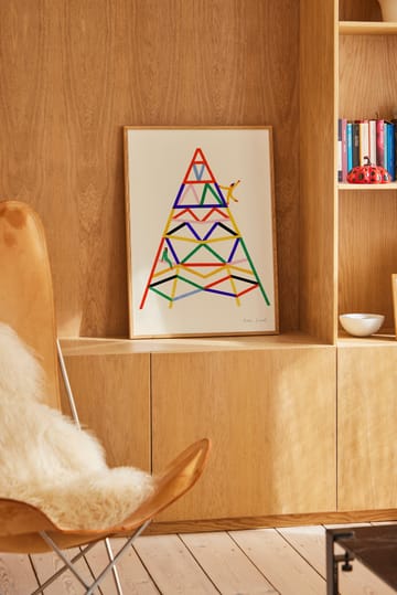 Escalader plakat - 50x70 cm - Paper Collective