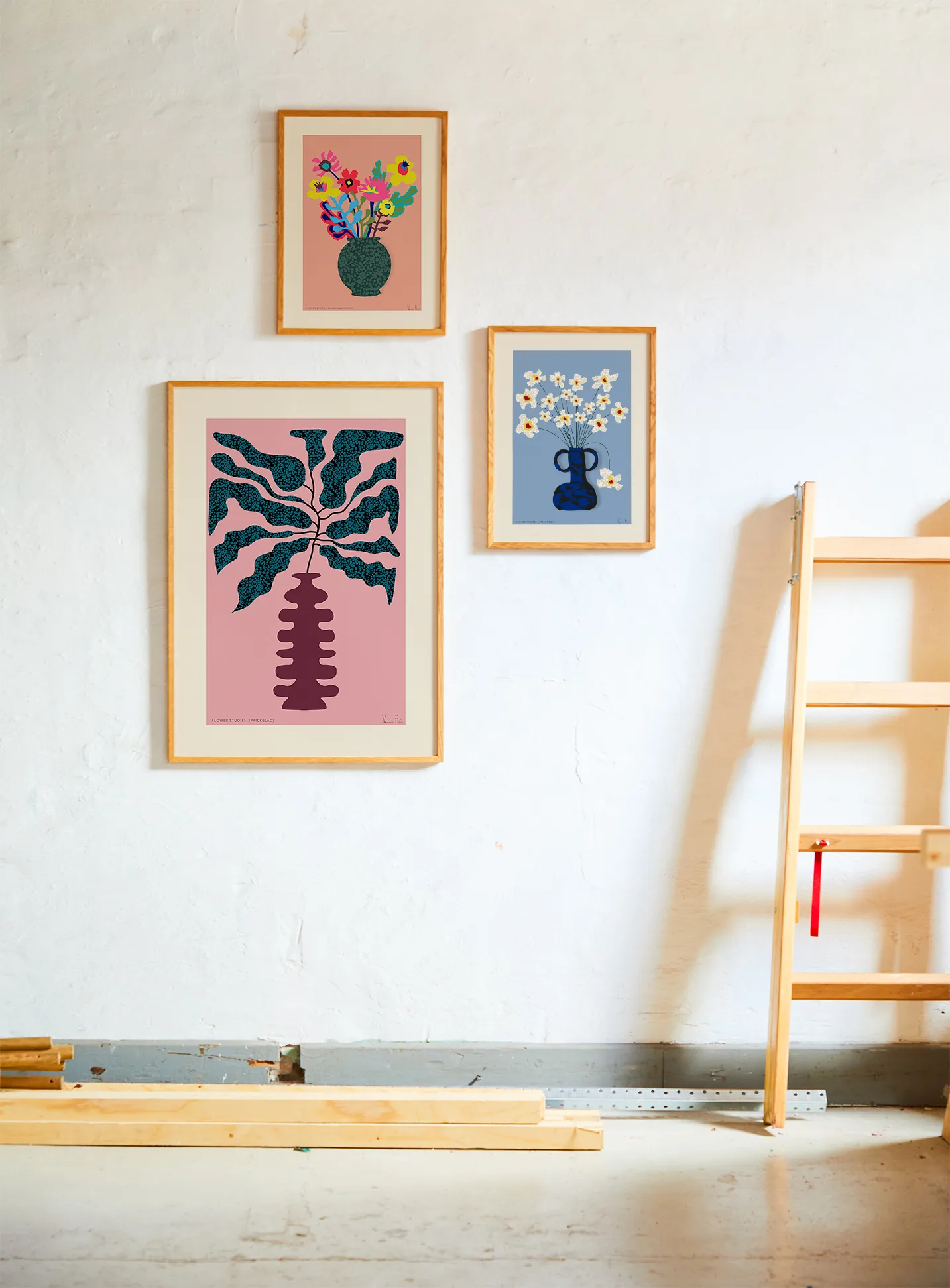 Flower Studies 02 (Sommer) plakat, 30x40 cm Paper Collective