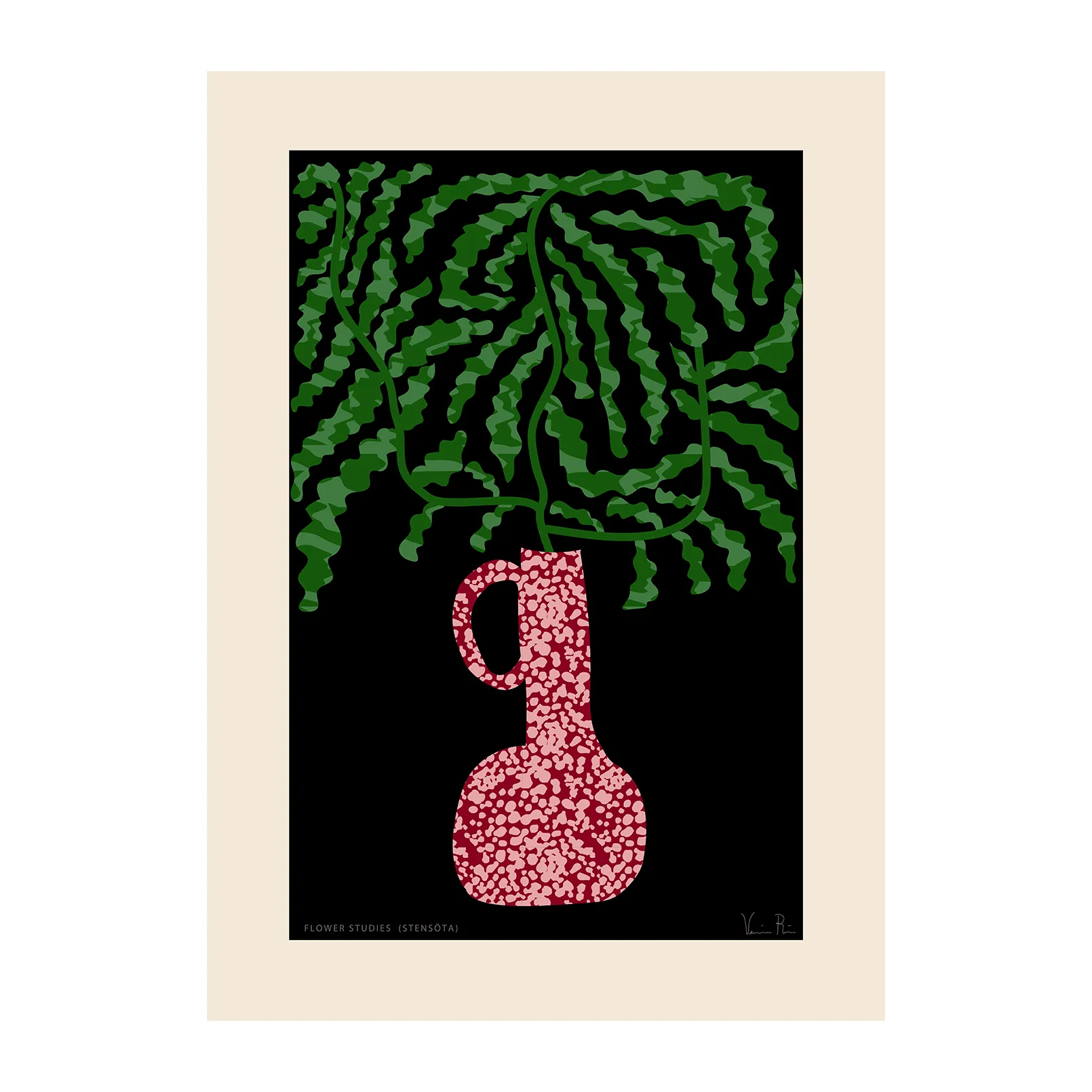 Flower Studies 03 (Bregne) plakat, 30x40 cm Paper Collective