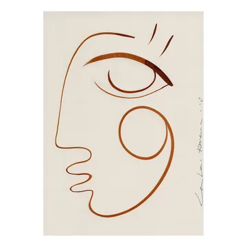 Full of Love plakat - 50x70 cm - Paper Collective