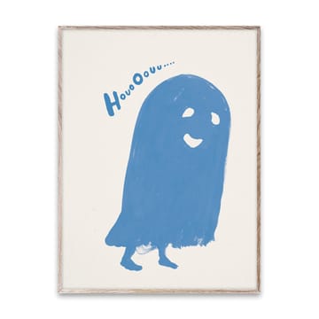 HouoOouu blue plakat - 30x40 cm - Paper Collective
