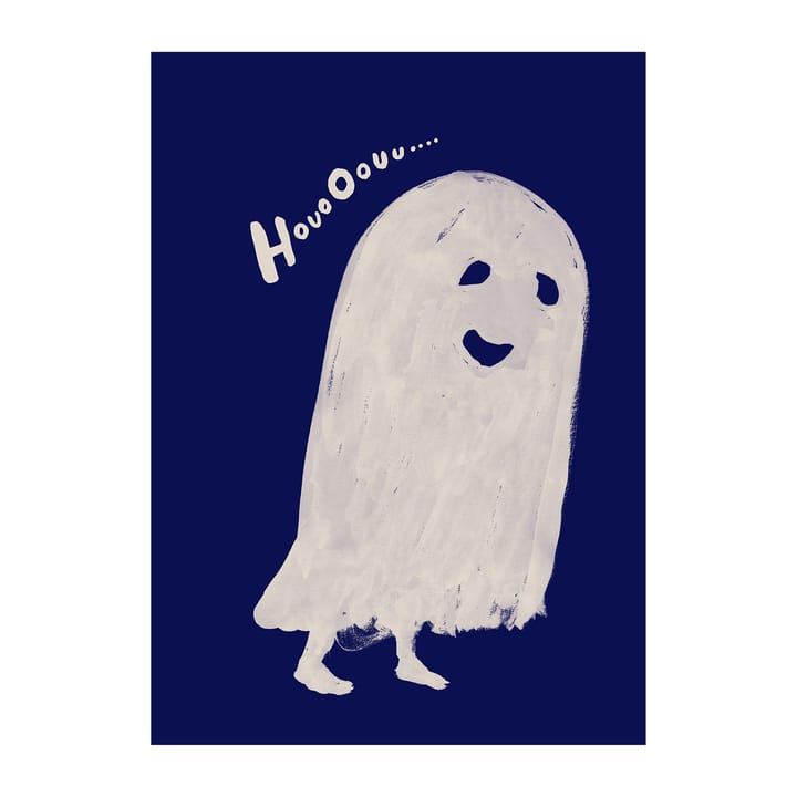 HouoOouu white plakat - 30x40 cm - Paper Collective