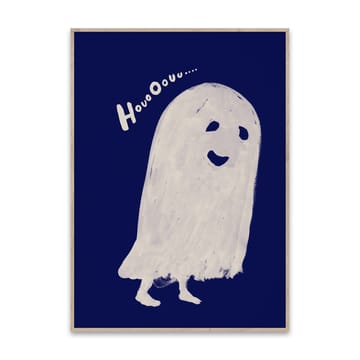 HouoOouu white plakat - 50x70 cm - Paper Collective