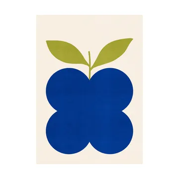 Indigo Fruit plakat - 30x40 cm - Paper Collective