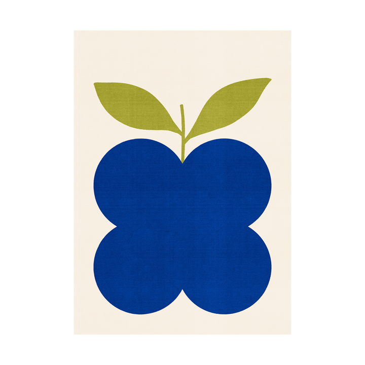 Indigo Fruit plakat - 30x40 cm - Paper Collective