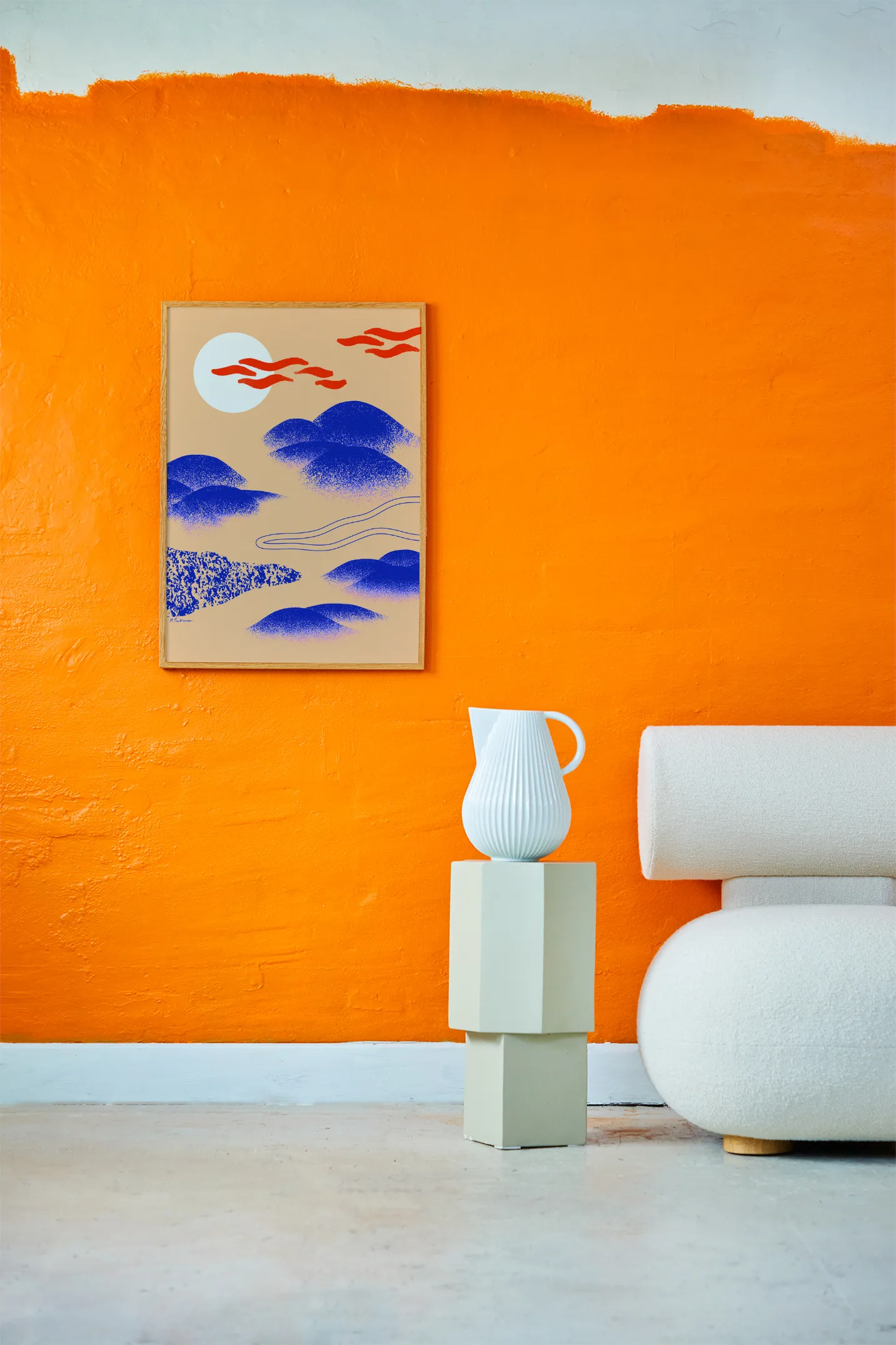Japanese Hills plakat, 50x70 cm Paper Collective