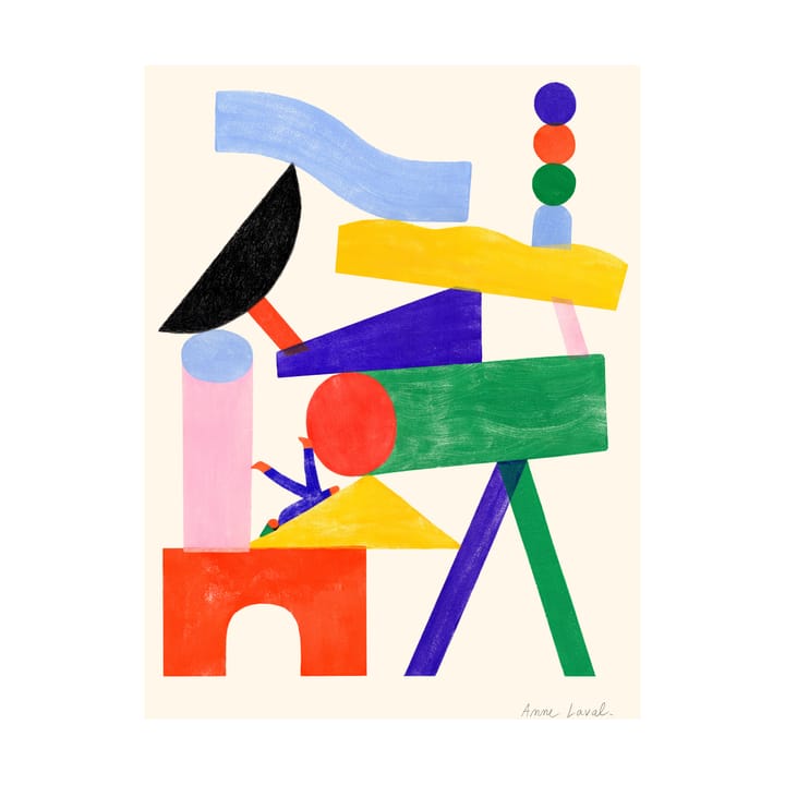 Jouer plakat - 50x70 cm - Paper Collective