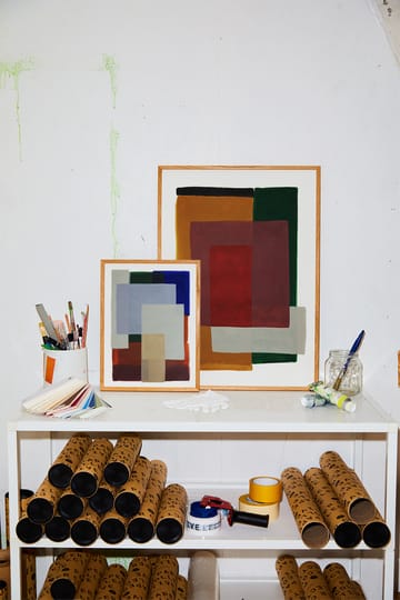 Layers 01 plakat - 30x40 cm - Paper Collective