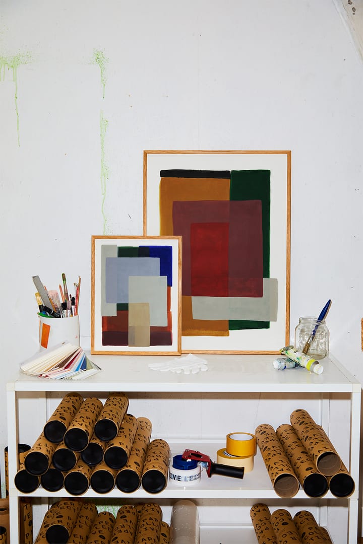 Layers 01 plakat, 30x40 cm Paper Collective