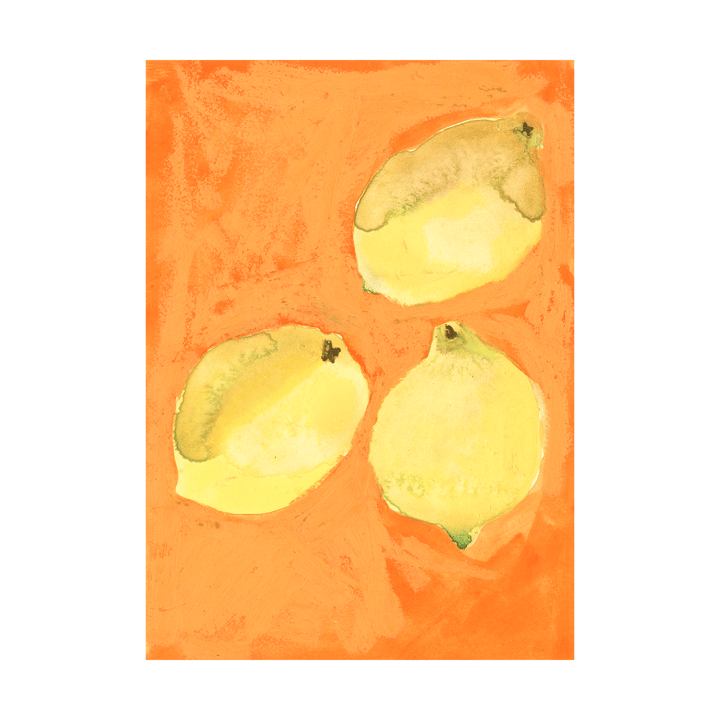 Lemons plakat - 30x40 cm - Paper Collective