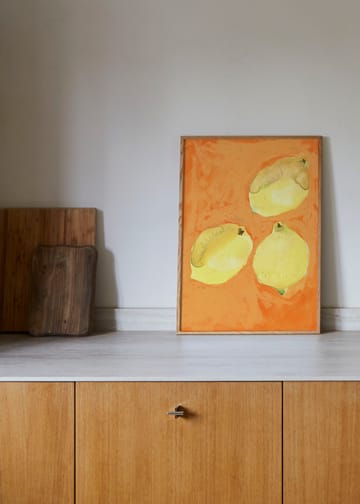 Lemons plakat - 50x70 cm - Paper Collective