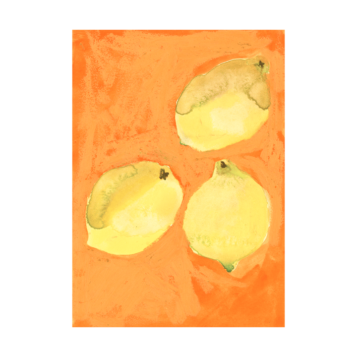 Lemons plakat - 70x100 cm - Paper Collective