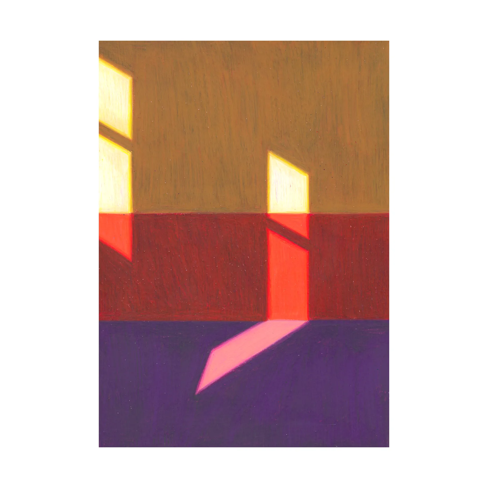 Les Vacances 02 plakat, 50x70 cm Paper Collective