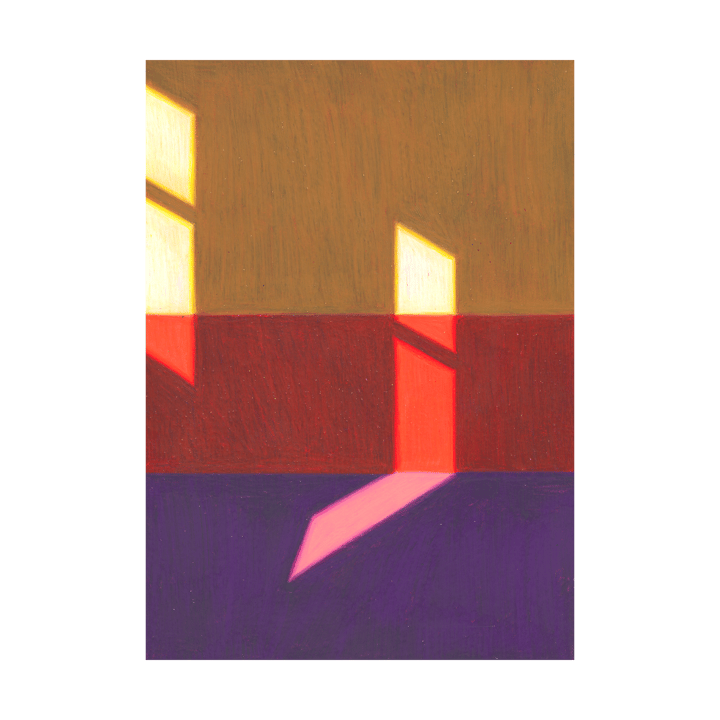 Les Vacances 02 plakat - 50x70 cm - Paper Collective