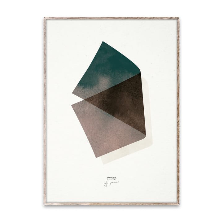 Line Art 03 plakat  - 50x70 cm - Paper Collective