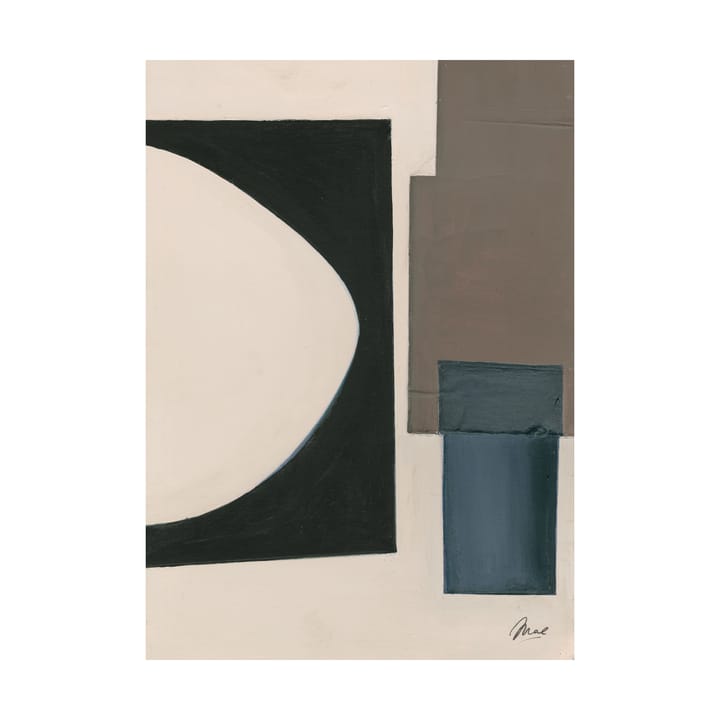 Lunar Light plakat - 50x70 cm - Paper Collective