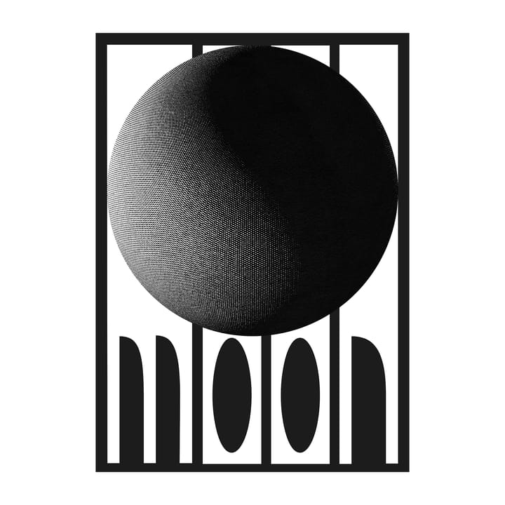 Moon plakat - 30x40 cm - Paper Collective