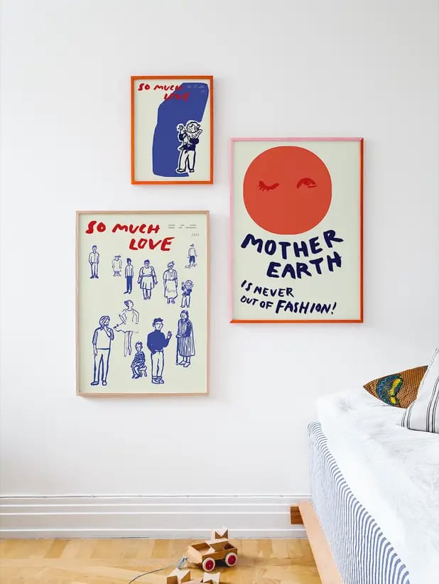 Mother Earth plakat - 50x70 cm - Paper Collective