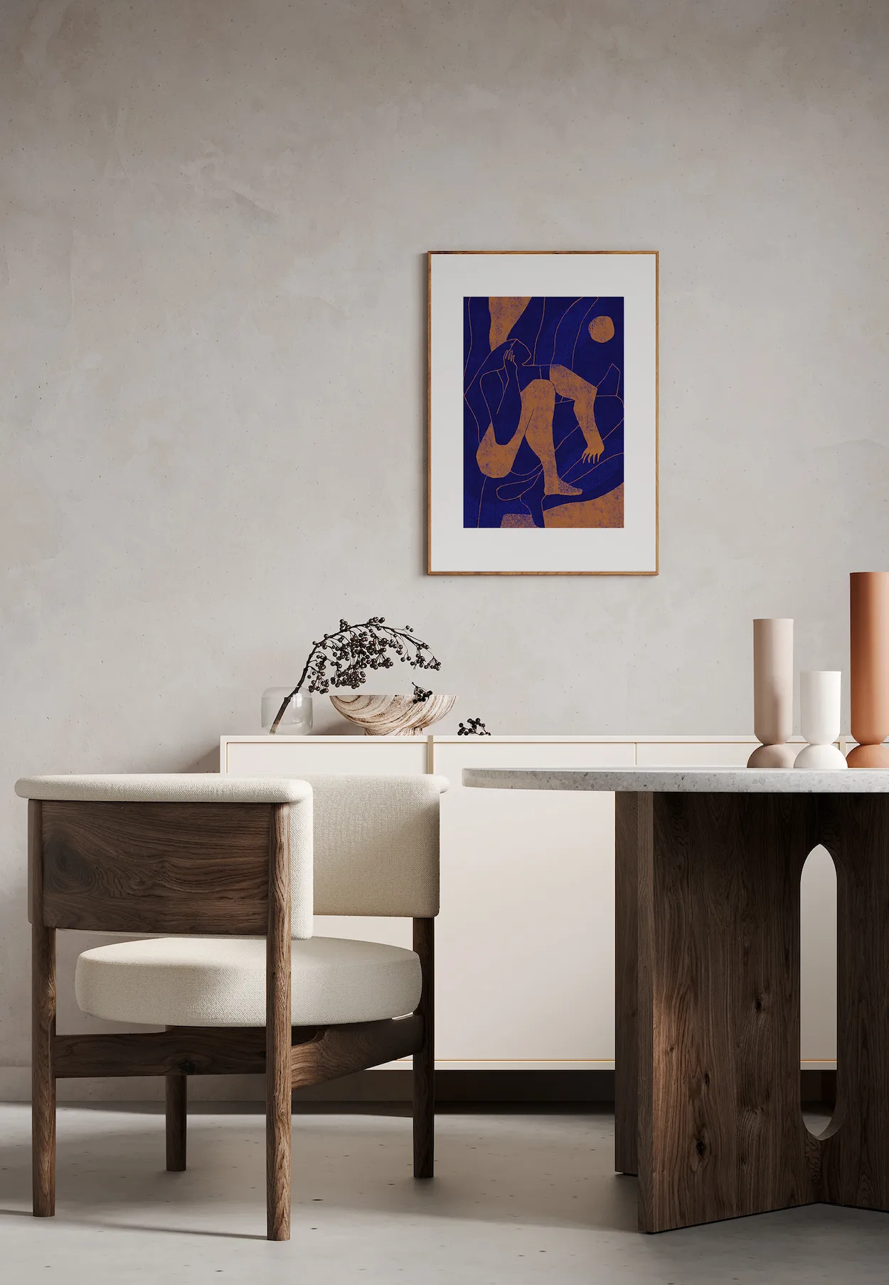 Mujer y Calor 02 plakat 
 , 30x40 cm Paper Collective