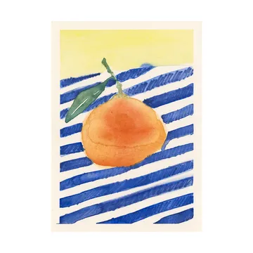 Orange plakat - 30x40 cm - Paper Collective