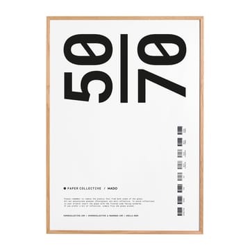 Paper Collective ramme plexiglas-eg - 50x70 cm - Paper Collective