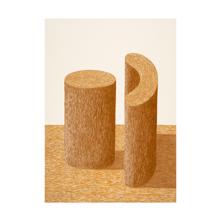 Piliers 02 plakat - 30x40 cm - Paper Collective
