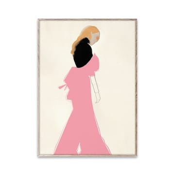Pink Dress plakat - 30x40 cm - Paper Collective