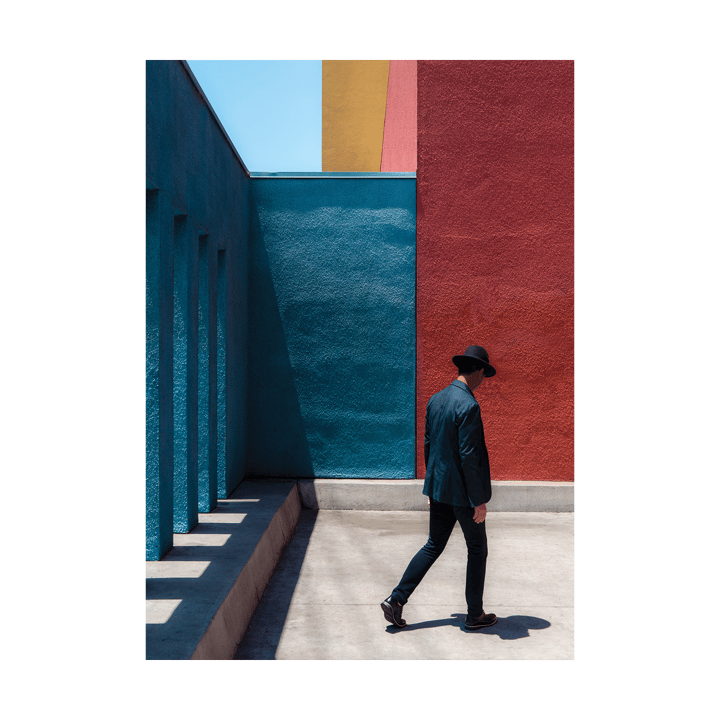 Primary Spaces plakat - 30x40 cm - Paper Collective