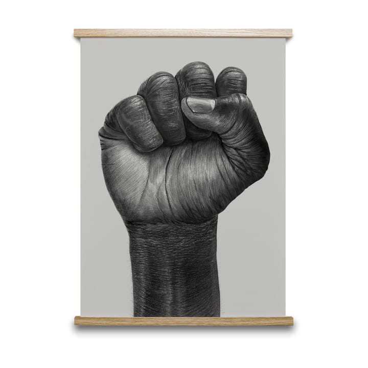 Raised Fist plakat, 30x40 cm Paper Collective