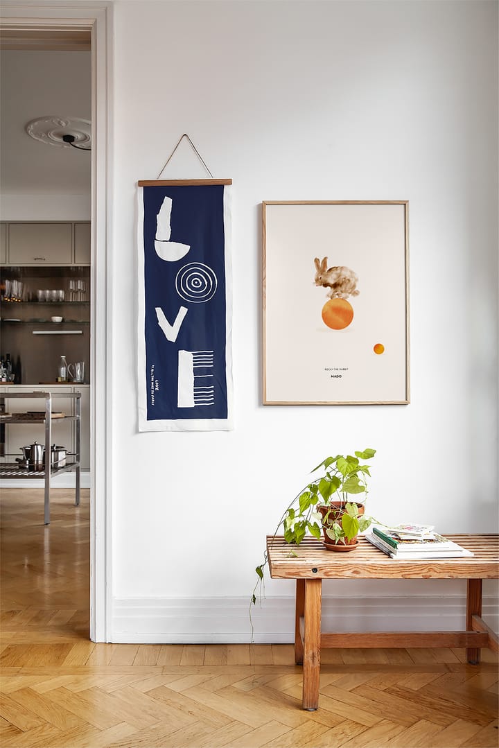 Rocky the Rabbit plakat, 50x70 cm Paper Collective