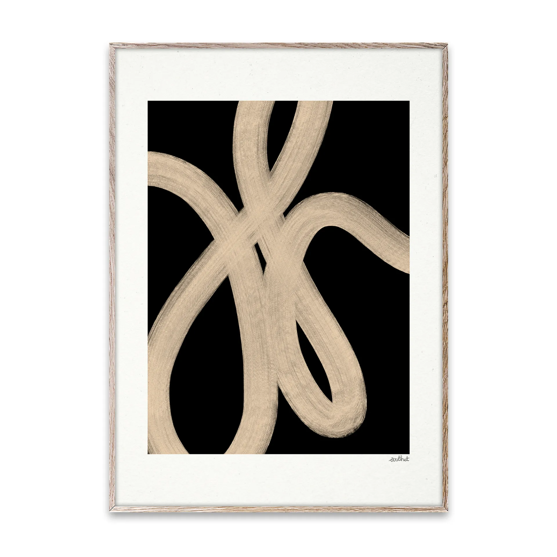 Sand Lines plakat, 30x40 cm Paper Collective