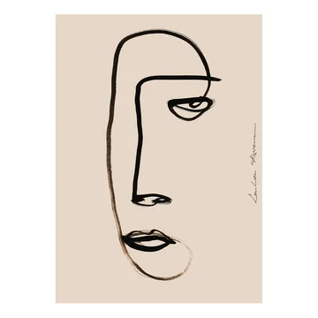 Serious Dreamer plakat - 30x40 cm - Paper Collective