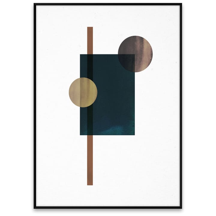 Shapes of Colour 04 plakat - 50x70 cm - Paper Collective
