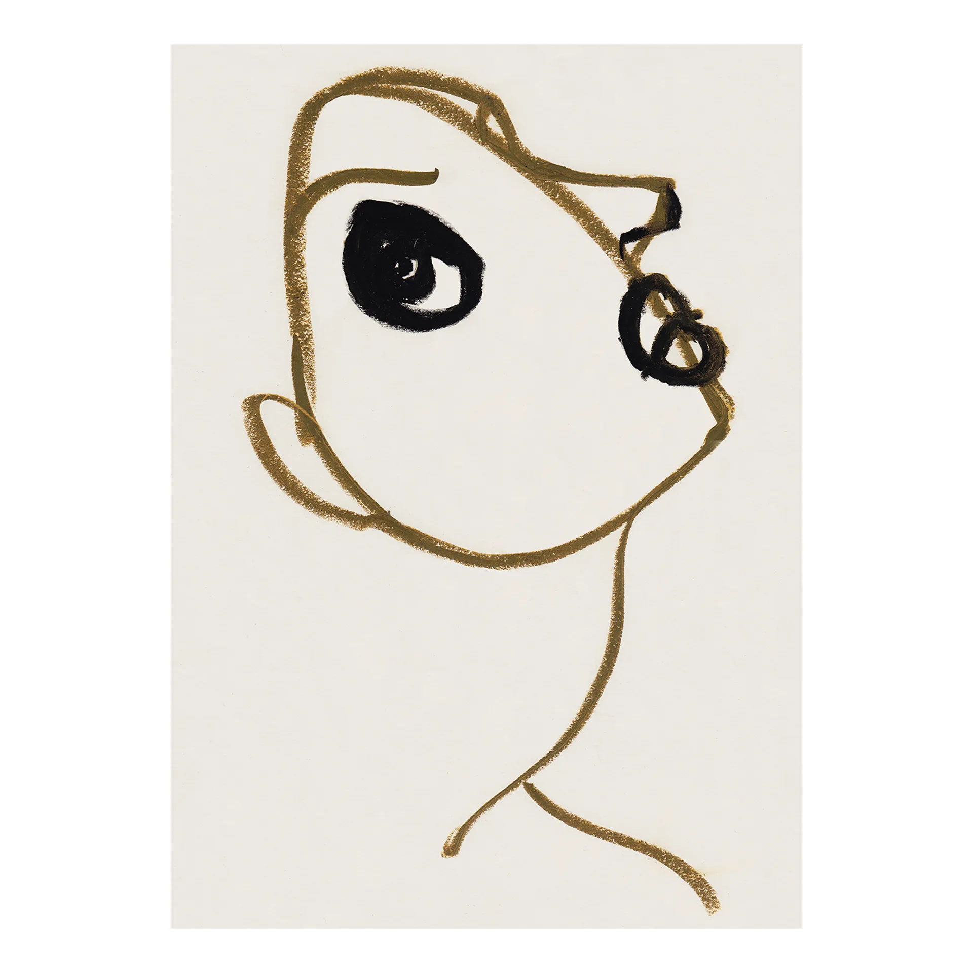 Silhouette 02 plakat, 50x70 cm Paper Collective