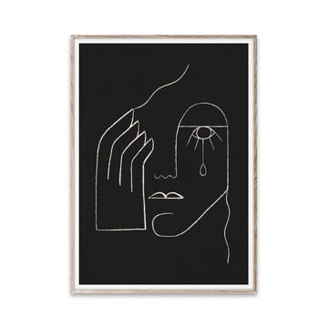 Single Tear plakat - 30x40 cm - Paper Collective