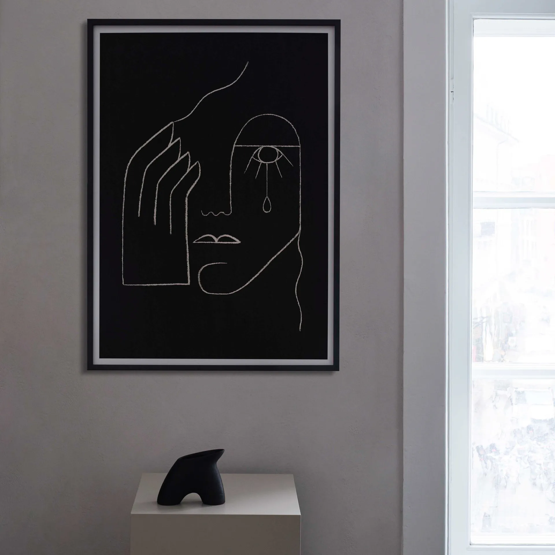 Single Tear plakat, 50x70 cm Paper Collective
