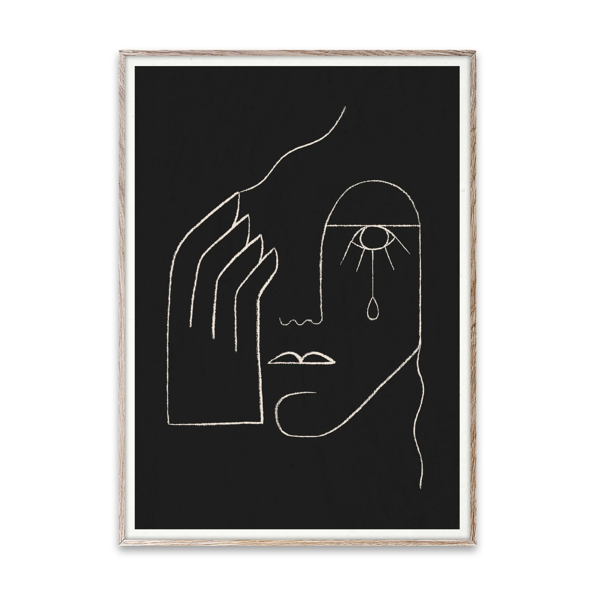 Single Tear plakat, 50x70 cm Paper Collective